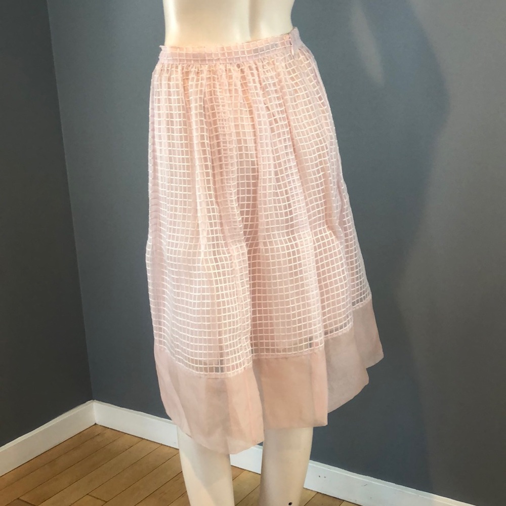 NWT Elizabeth and James Blush Pink Full Skirt SZ 6 - Picture 8 of 14
